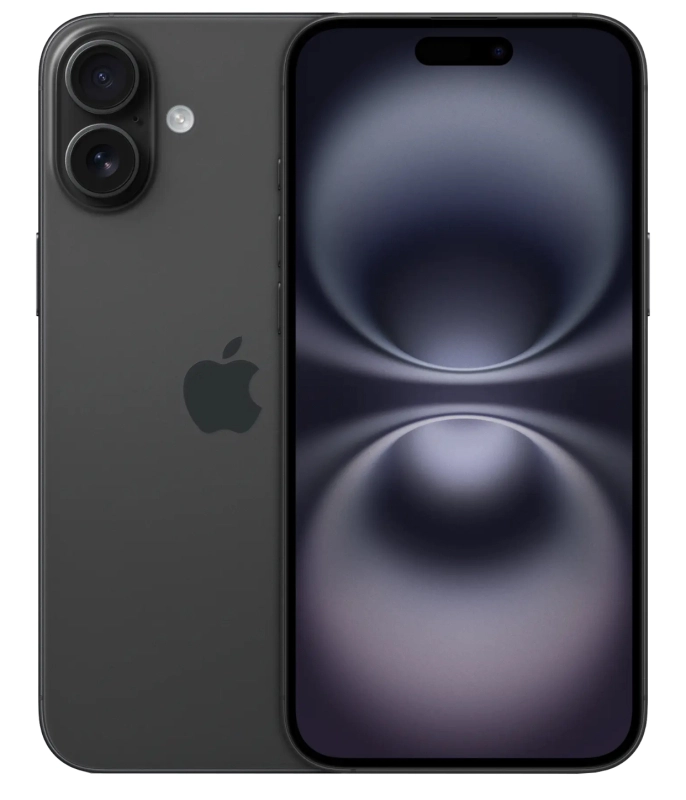 Apple iPhone 16 256 ГБ, черный